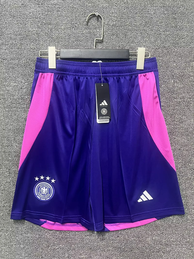 AAA Quality Germany 2024 Euro Away Purple Soccer Shorts